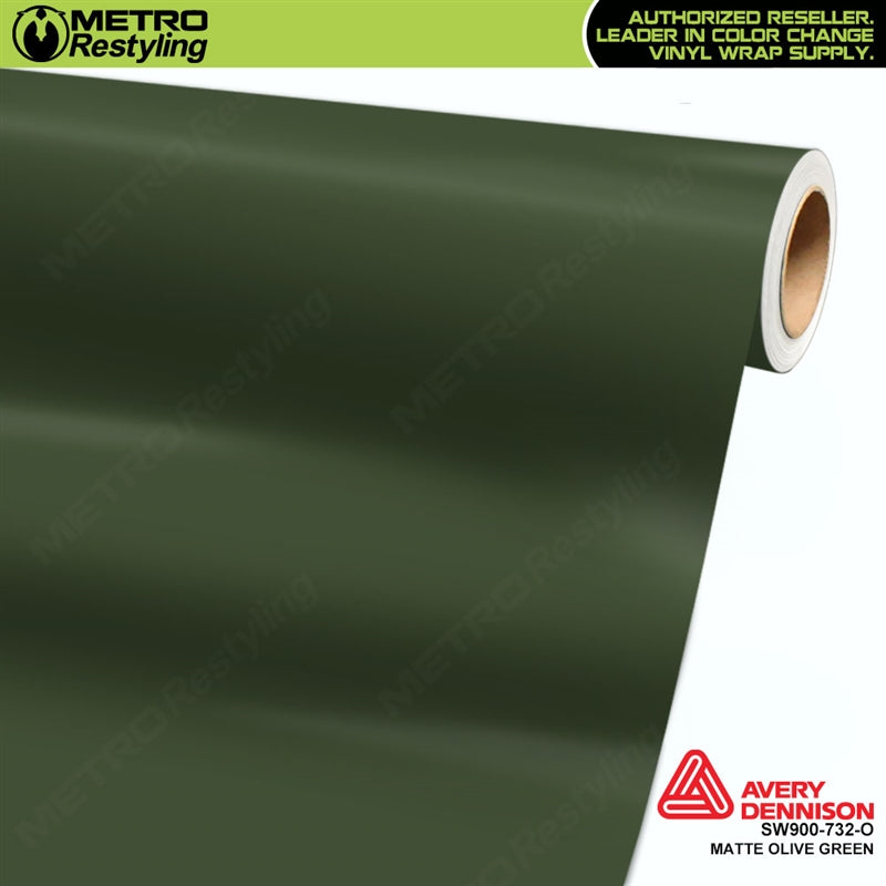 Matte Olive Green by Avery Dennison (SW900-732-O)