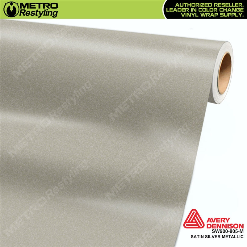 Satin Metallic Silver by Avery Dennison (SW900-805-M)