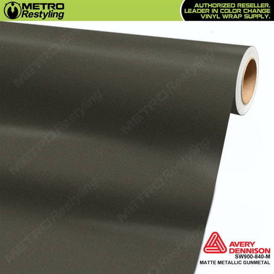 Matte Metallic Gunmetal by Avery Dennison (SW900-840-M)