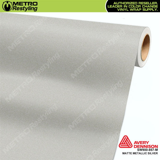 Matte Metallic Silver by Avery Dennison (SW900-857-M)