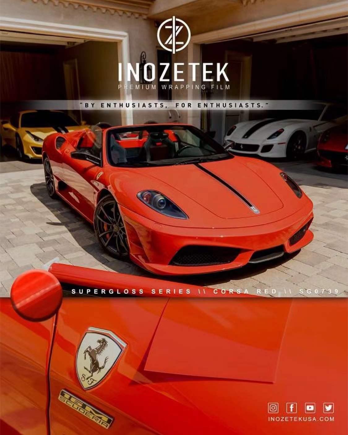 Gloss Corsa Red by Inozetek (SG739)