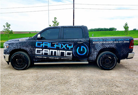 Custom Wrap for Work Trucks