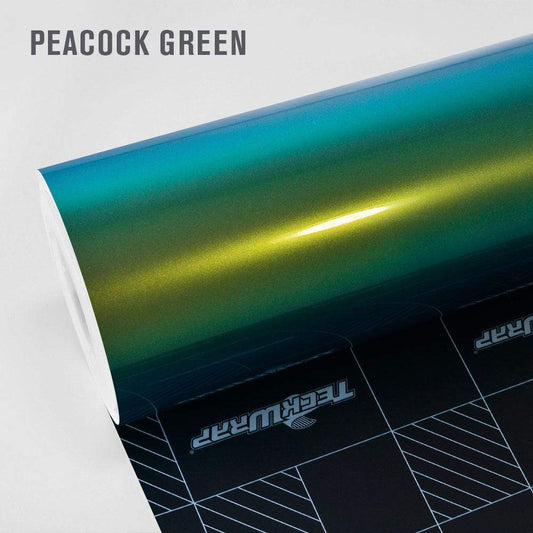 Gloss Rainbow Drift Peacock Green HD by TeckWrap (RD04-HD)