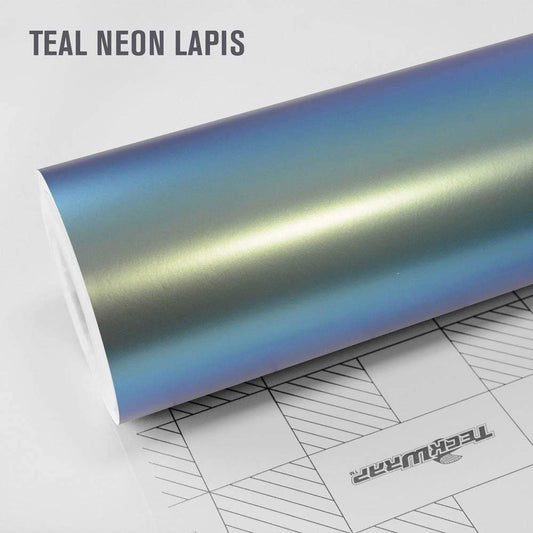 Matte Rainbow Drift Teal Neon Lapis by TeckWrap (RD07)