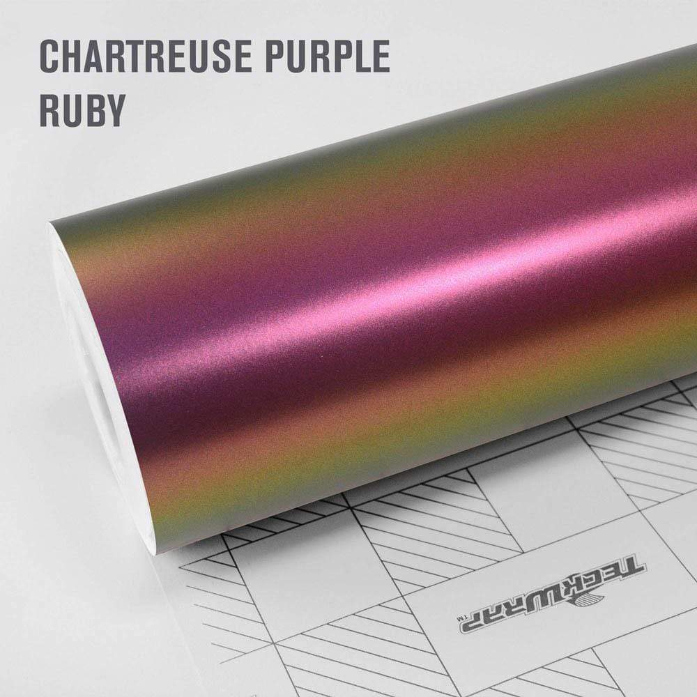 Matte Rainbow Drift Chartreuse Purple Ruby by TeckWrap (RD09)