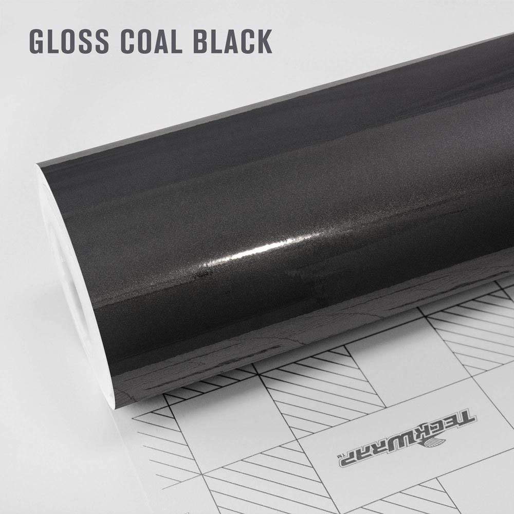 Gloss Metallic Coal Black by TeckWrap (MT01G)
