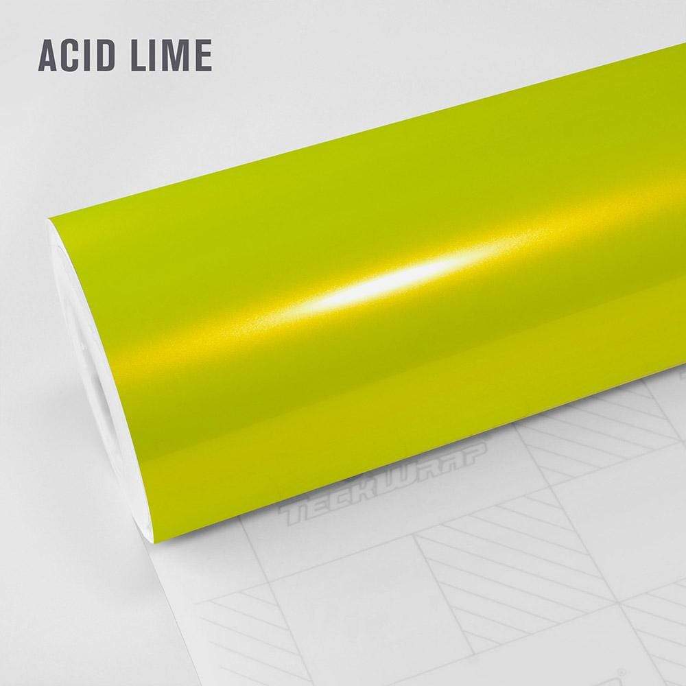 Gloss Metallic Acid Lime HD by TeckWrap (RB07-HD)