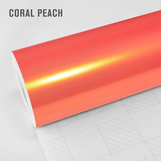 Gloss Metallic Coral Peach HD by TeckWrap (RB08-HD)