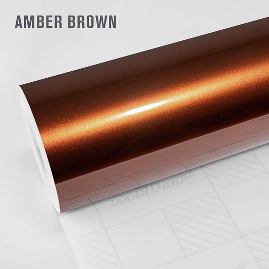 Gloss Metallic Amber Brown HD by TeckWrap (RB10-HD)