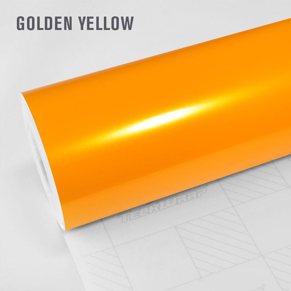 Gloss Metallic Golden Yellow HD by TeckWrap (RB25-HD)