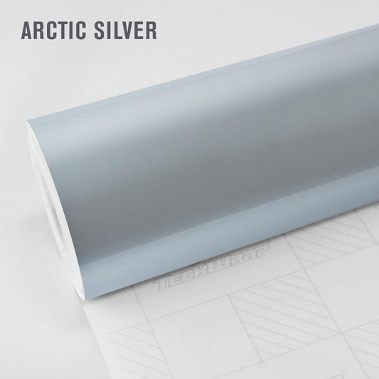 Gloss Metallic Arctic Sliver HD by TeckWrap (RB27-HD)