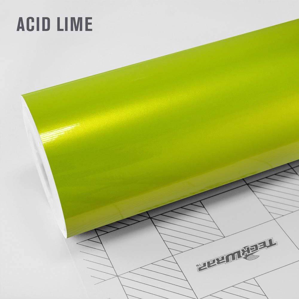 Gloss Metallic Acid Lime by TeckWrap (RB07)