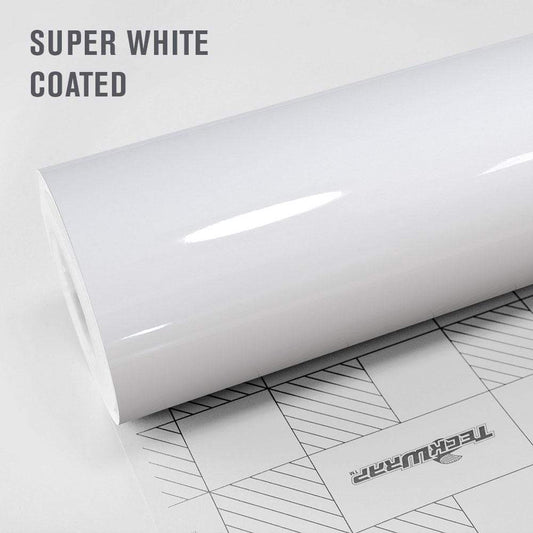 Gloss Super White Coated by TeckWrap (CG02-SH)