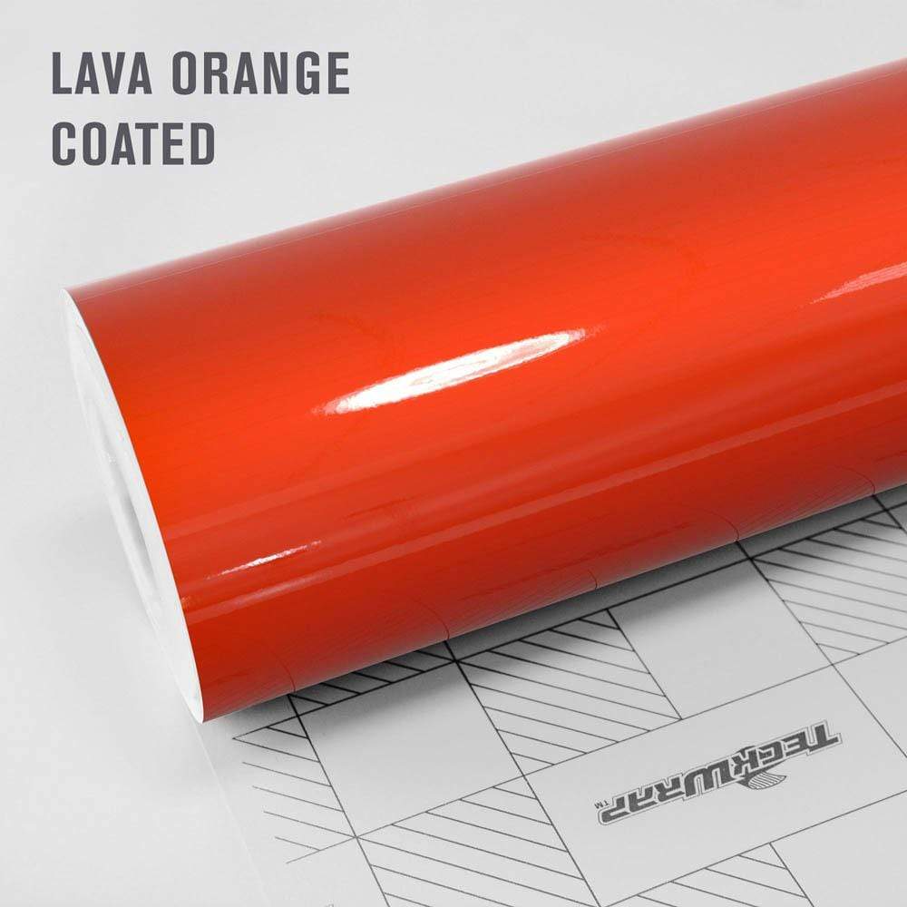 Gloss Lava Orange Coated by TeckWrap (CG24-SH)