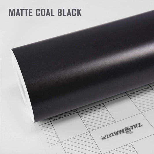 Matte Metallic Coal Black by TeckWrap (MT01)