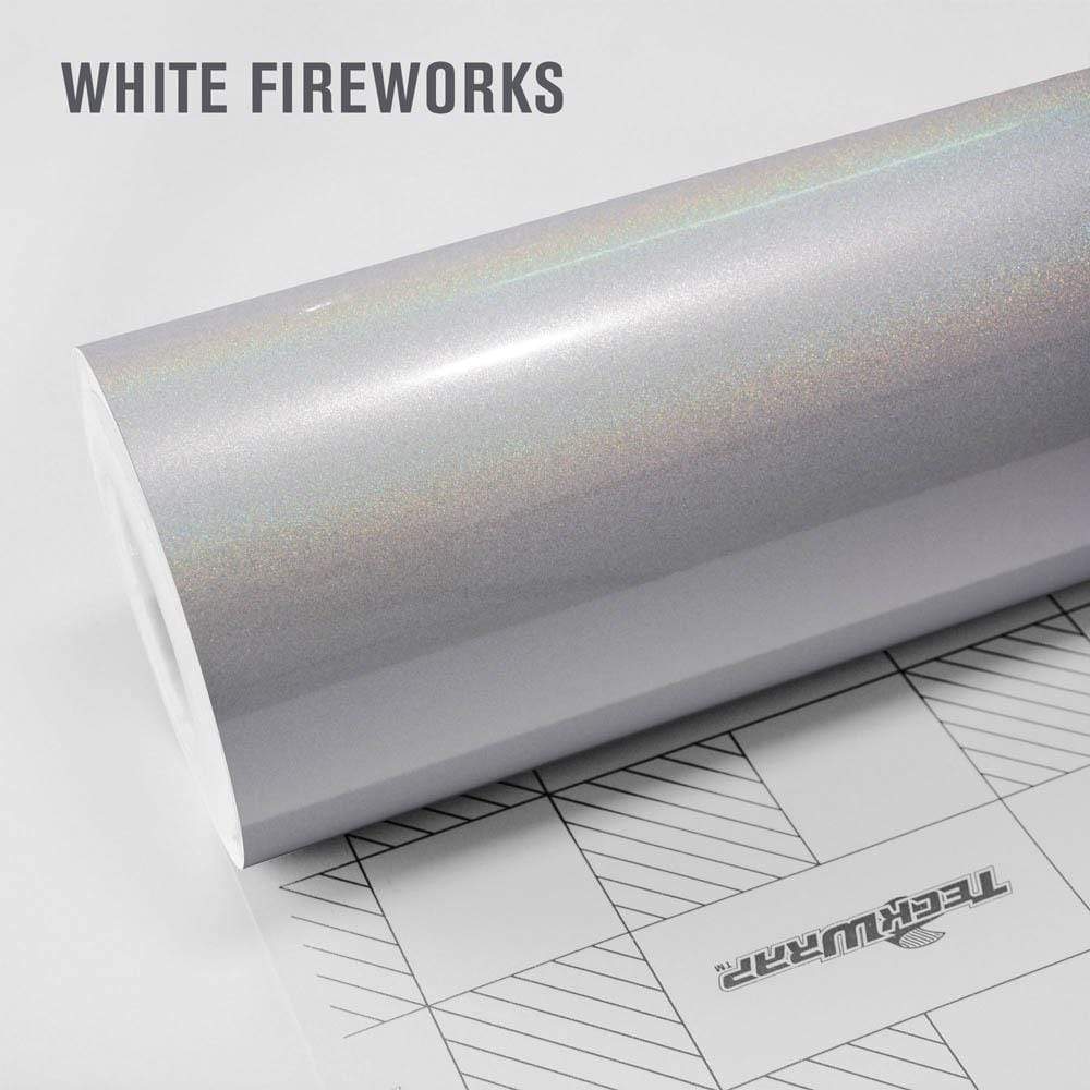 Gloss Super Glitter White Fireworks by TeckWrap (RCH03)