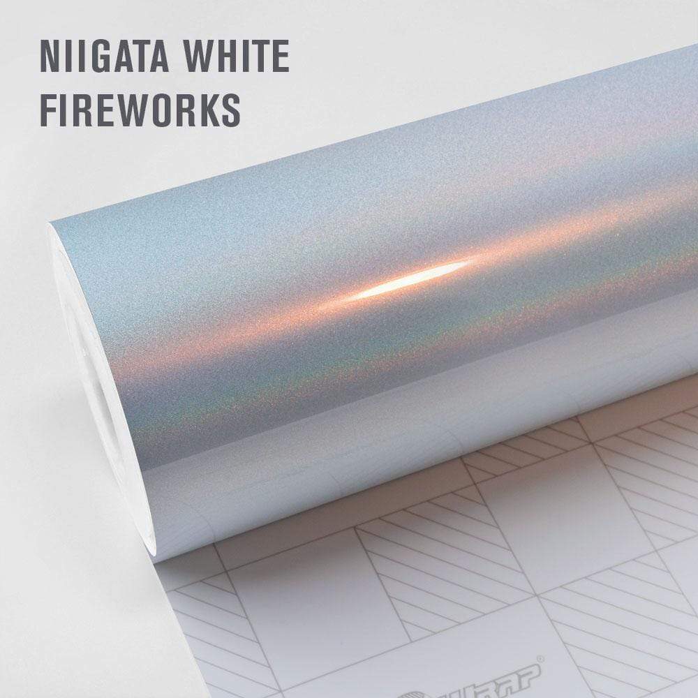 Gloss Super Glitter Niigata White Fireworks HD by TeckWrap (RCH03-HD)
