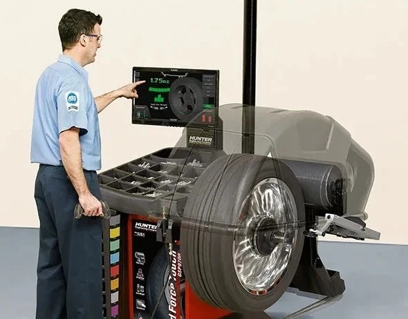Mount and Balance Any Set of Tires and Wheels