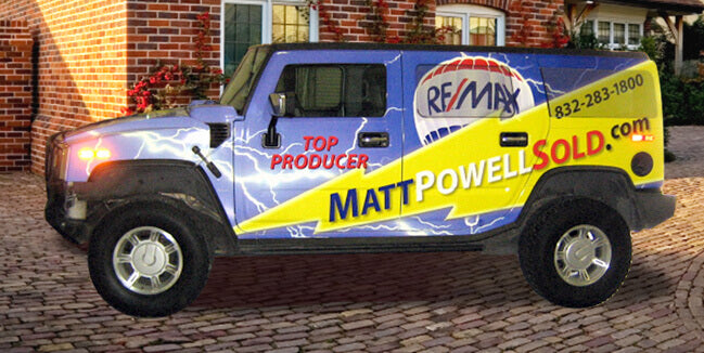 Custom Wrap for Real Estate Company Vehicles